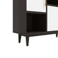 thumbnail image 5 of Modway Daxton Wood & Metal Display Stand in Cappuccino and White, 5 of 7