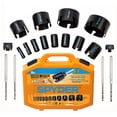 thumbnail image 1 of Kit de sierras copa de carburo de tungsteno Spyder de 18 piezas, 1 of 7