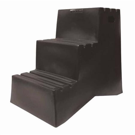 Dpi Step Stand,3 Steps,Polyethylene,Black ST327-01