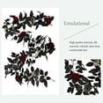 thumbnail image 4 of Wishrage Artificial Black Rose Vine,Artificial Rose Vine Hanging Flower Garland Hanging Black Silk Flower Garland, 4 of 5