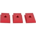 thumbnail image 6 of 8 Pieces of M8 T Type Track Slider 30/45 Type Track Clamp Screw Groove Fastener Woodworking Tool Red, 6 of 8