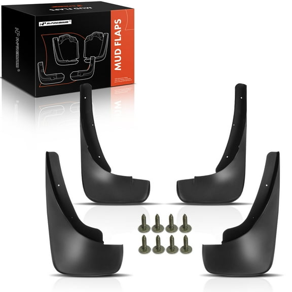 A-Premium Splash Guards Mud Flaps Mudflaps Mudguards Compatible with Volkswagen Golf 1999-2005 Front & Rear 4-Pcs Kit