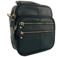 thumbnail image 4 of Cowhide Leather Men's Messenger Crossbody w Top Handle & Removable CB Strap, 4 of 11