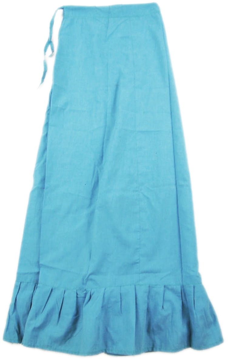 Saris and Things Sari Petticoat Stitched Saree Petticoat Adjustable