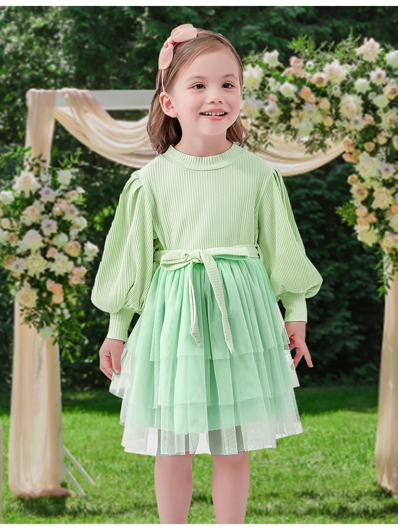 3t green dress Gubotare Baby Christmas Dress Toddler Baby Girl Dress Summer Ruffle Halter Kids Casual Beach Party Dresses Size 2T 3T(Green,2-3 Years), Infant Girl's
