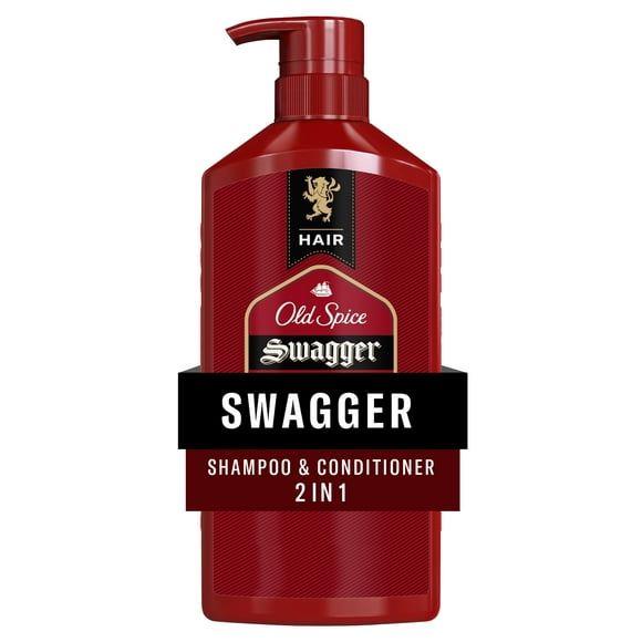 Old Spice Swagger 2in1 Shampoo and Conditioner for Men, All Hair Types, 21.9 fl oz