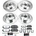 thumbnail image 3 of PowerStop Front and Rear Z36 Truck & Tow Carbon-Fiber Ceramic Brake Pad and Drilled and Slotted Rotor Kit Fits: TOYOTA Select Models K1140-36, 3 of 9