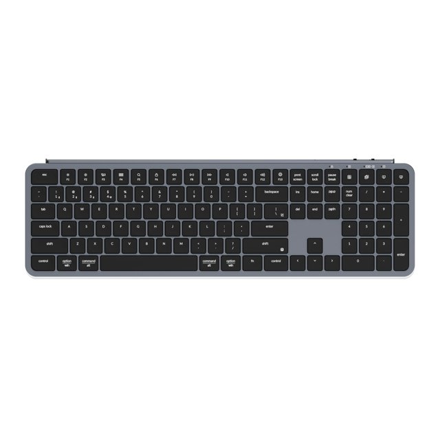 Teclado inalámbrico Keychron B6 Pro de tamaño completo ZMK Space Grey