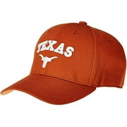 Texas Brand New Classic Style Fitted Baseball Cap Medium Hat, Official Longhorns Logo/Colors, Embroidered Logo