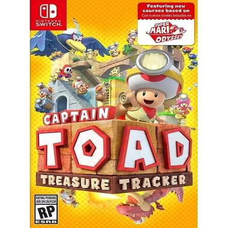 Restored Captain Toad: Treasure Tracker (Nintendo Switch, 2018) Puzzle Game (Refurbished)