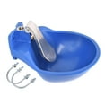 thumbnail image 4 of Cuenco automático de agua potable para caballos, dispensador de tazones de alimentación para granja, suministro de ganado, alimentador de agua para , Azul, 4 of 9