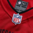 thumbnail image 4 of Men's Nike Payne Durham  Red Tampa Bay Buccaneers  Game Jersey, 4 of 6