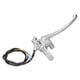 thumbnail image 1 of Palanca del Freno Izquierdo, aluminio de aluminio cable de freno manija resistencia al desgaste antirrustante para la motocicleta, 1 of 7