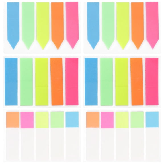 GOOHOCHY  6 Books Professional Highlight Strips Markers Highlighter Colorful