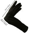 thumbnail image 2 of Uklsqma Faux Cashmere Winter Cycling Gloves for Men and Women | Soft Double-Sided Warmth | Touchscreen Compatible Fingertips | Rib-Knit Cuffs for Cold Protection | Comfortable Lined Gloves Fo, 2 of 3