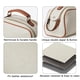 thumbnail image 2 of Neceser de viaje Telena impermeable de piel sintética beige, 2 of 9