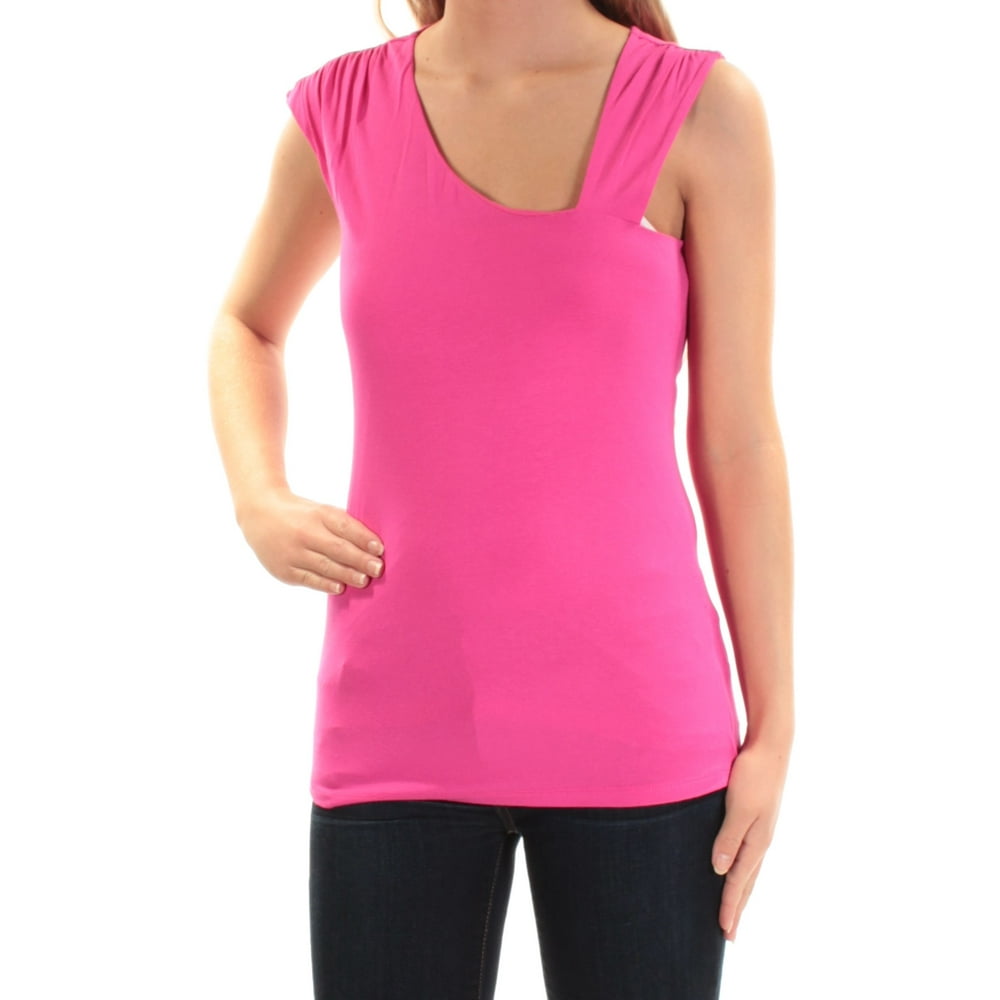 INC - INC Womens Pink Sleeveless V Neck Top Size XS - Walmart.com ...