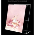 thumbnail image 4 of Yazoeia Acrylic Sign Holder Bulk, A1 60X90cm Clear Table Menu Display Stand 20 Packs, Flyer Holder, Clear Acrylic Sign, for Office, Store, Restaurant Meetings,Wedding,Horizontal,60x90cm, 4 of 6