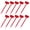 Red, variant on SPRING PARK 10Pcs/Set Garden Markers Plant Labels, T-Type Plant Tags Outdoor Garden Sign Reusable Waterproof Plant Marker for Nursery Flowers Potted