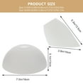 thumbnail image 2 of HINTRMENT 4pcs Standing Lamp Shade Plastic White Replacement for Dust Protection in Bedroom, 2 of 6