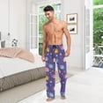 thumbnail image 6 of GZHJMY Elephant Pajama Pants for Men, Lounge Pants Lightweight Men Pajama Bottoms with Drawstring Pockets, Christmas New Year Birthday Gifts, Large, 6 of 6
