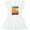AA-White, variant on Inktastic Eat Sleep Theatre Repeat Drama Gift for Actor Girls Toddler Dress