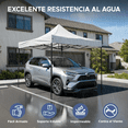thumbnail image 4 of Toldo Zafir 3×3 M Blanco Con Estructura Reforzada Plegable, 4 of 7