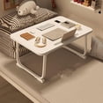 thumbnail image 2 of CNKOO Foldable Bedside Breakfast Tray With Card Slot And Cup Bracket Multifunctional Snack Table Suitable For Dining Sofa Watch Movie And Work Sturdy And Stable, 2 of 9