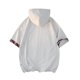 thumbnail image 4 of Tops Casual Elegante Sudadera con Capucha de Manga Corta, Sudadera con Capucha de Fibra de Poliéster Casual para Hombres, Lavado de Manos de Verano, 4 of 9