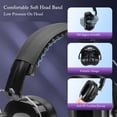 thumbnail image 2 of Color Adjustable Anti-Noise Head Earmuffs SNR-34dB Ear Protector Ear Muff For Work Study Shooting Woodwork Hearing Protection, 2 of 5