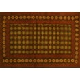 thumbnail image 1 of Ahgly Company Indoor Rectangle Abstract Yellow Contemporary Area Rugs, 8' x 12', 1 of 4