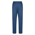 thumbnail image 6 of AINIYS Women's Distressed High Waisted Leggings Pull On Elastic Waist Stylish Pants for Streetwear Casual Outings Blue XXL, 6 of 9