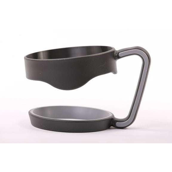 Handle fits 30 oz Yeti Tumbler Rambler Cups To Go Vacuum Black - CocoStraw Brand