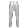 thumbnail image 4 of Simua Men's Metallic Finish Performance Pants - Stage-Ready Joggers with Light-Reflective Properties (M-XXXXXL), 4 of 5