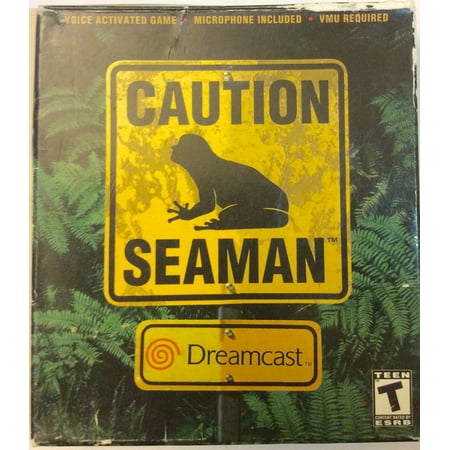 Seaman W/Microphone - Sega Dreamcast