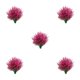 thumbnail image 2 of Flores artificiales no tóxicas de 8 piezas Wosthever Rosa roja, 2 of 6