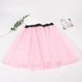 thumbnail image 3 of Akiihool Tutu for Toddler Girls Girls Ruffle Sparkle Skirt Shiny Dance Scooter Skirt Tutu Skirt(Light Pink,3-8 Years), 3 of 3