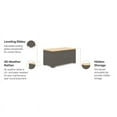 thumbnail image 4 of Homestyles Table de Rangement Extérieure en Rotin Boca Raton Marron, 4 of 26
