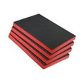 thumbnail image 4 of jinwen 4Pcs Tool Box Foam Inserts Packing Foam Pads for Storage Padding Camera Case 40cmx33cmx5cm, 4 of 9