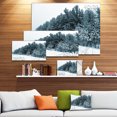thumbnail image 3 of Dark Winter Trees - Landscape Canvas Art Print, 3 of 4