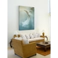 thumbnail image 3 of "Wind Blown Feather" Painting Print on Wrapped Canvas, 3 of 5
