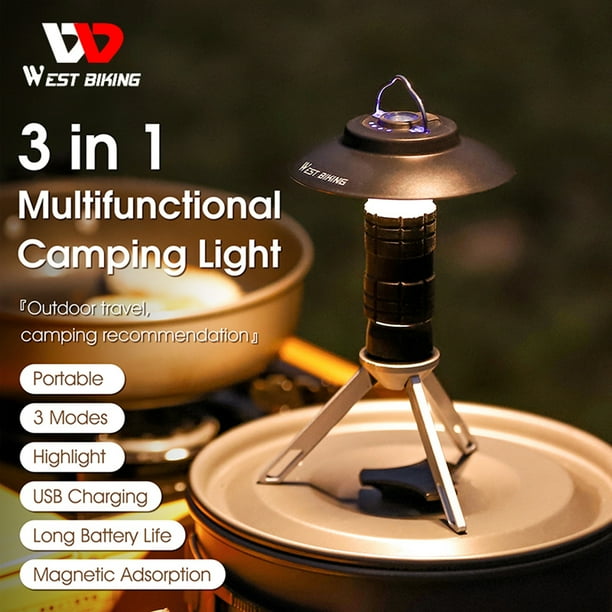 Outdoor Portable Camping Lantern Multifunctional Magnetic