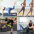 thumbnail image 2 of Bandes de Résistance Boucles d'Exercice - Bandes Flex d'Entraînement pour Physiothérapie Réadaptation Étirement Mise en Forme à Domicile et Plus, 2 of 6