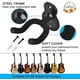 thumbnail image 2 of Juego de 1 soportes de pared para guitarra eléctrica, bajo acústico, ukelele, soporte para guitarra clásica, 2 of 5