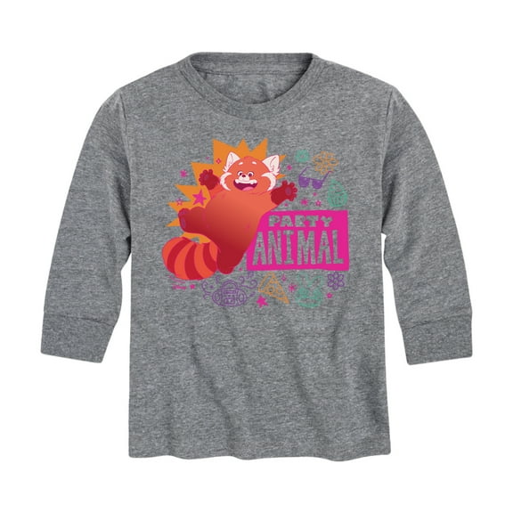 Turning Red - Party Animal - Youth Long Sleeve Graphic T-Shirt