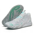thumbnail image 1 of BINQER Zapatillas de baloncesto unisex, calzado deportivo transpirable con diseño a juego de varios colores, tracción dinámica y comodidad durante todo el día for canchas interiores y exteriores, 1 of 7