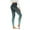 Grey, variant on Women's Patterned Exercise Leggings Flexible Slim Fit Yoga Pants for Training and Casual Wear