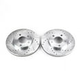 thumbnail image 2 of Power Stop Front Pair of Drilled and Slotted Brake Rotors AR8141XPR, 2 of 4
