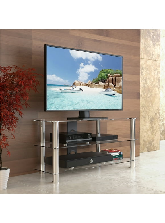 Glass TV Stands in TV Stands & Entertainment Centers