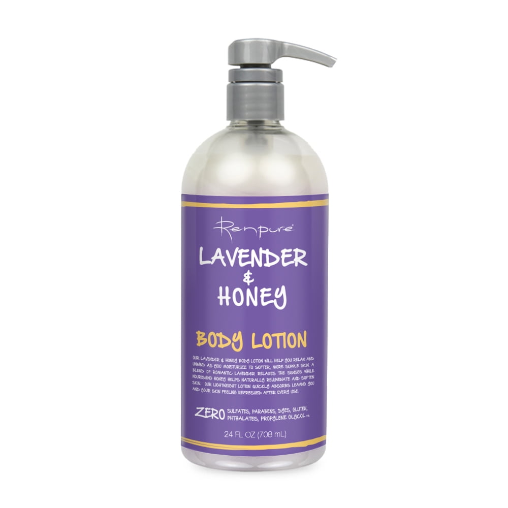 Renpure Lavender & Honey Lotion, 24 fl oz